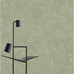 Dutch Wallcoverings Vliesbehang Artifice uni - groen - 10,05m x 53cm