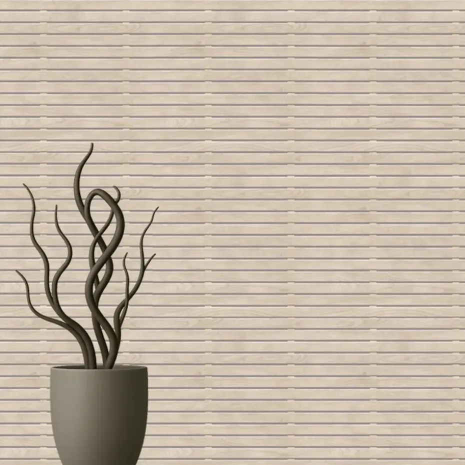 Dutch Wallcoverings Vliesbehang Artifice planken - beige - 10,05m x 53cm