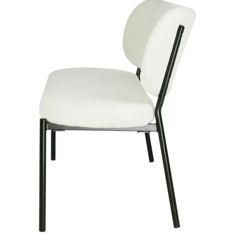 Eetkamerbank Beige Stof - Diepte 63cm - Zitbreedte 160cm - Maddie