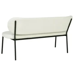 Eetkamerbank Beige Stof - Diepte 63cm - Zitbreedte 160cm - Maddie