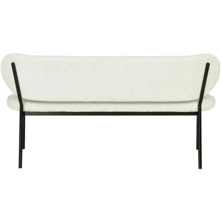 Eetkamerbank Beige Stof - Diepte 63cm - Zitbreedte 160cm - Maddie
