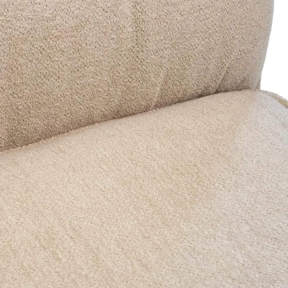 Eetkamerbank Rechthoek - Beige Stof - 160x60x88cm - Harper