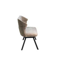 Eetkamerbank Taupe Stof - 160x60x88cm - Zithoogte 48cm - Avery