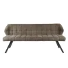 Eetkamerbank 2,5-Zits - Bouclé Zand - 180x59x84cm - Raster