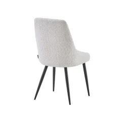 Eetkamerstoel Oscar Beige Boucle Set van 2