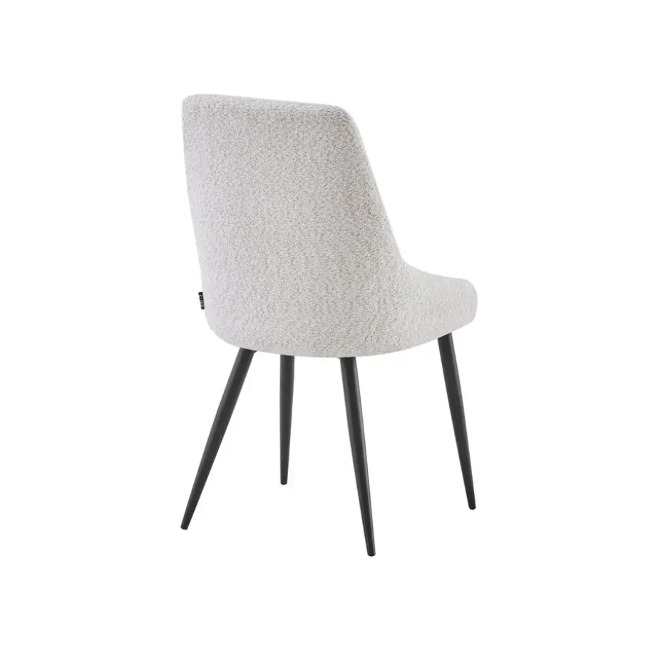 Eetkamerstoel Oscar Beige Boucle Set van 6