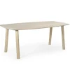 Eettafel Deens Ovaal 170cm - Naturel Mangohout - Leone