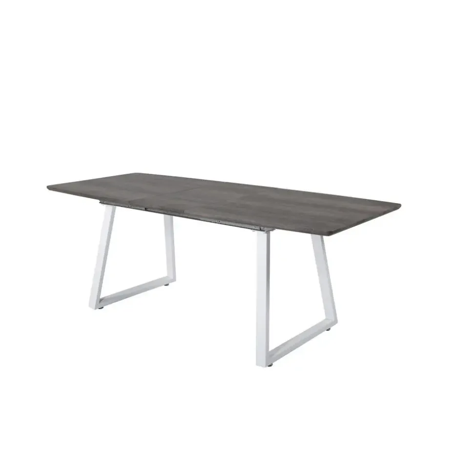 Eettafel Eiken Hout Uitschuifbaar - 160x85x75cm - Inca
