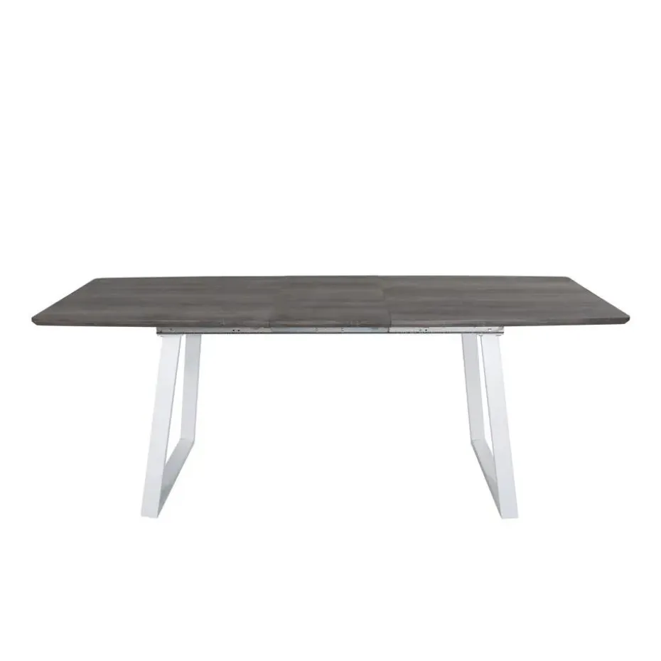 Eettafel Eiken Hout Uitschuifbaar - 160x85x75cm - Inca