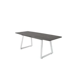 Eettafel Eiken Hout Uitschuifbaar - 160x85x75cm - Inca