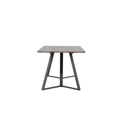 Eettafel Eiken Hout Zwart - 180x90x75cm - Marina