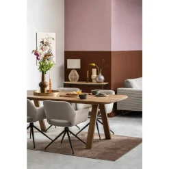 Eettafel Mandy - mangohout - 75x220x94cm