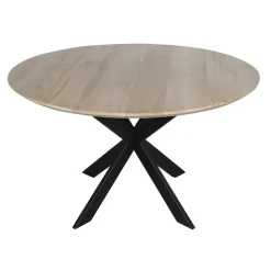Eettafel Naturel Hout - 130x130x76cm - Ferris