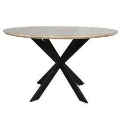 Eettafel Naturel Hout - 110x110x76cm - Ferris