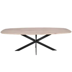 Eettafel Naturel Hout - 200x100x76cm - Ferris