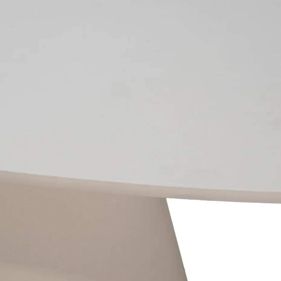 Eettafel Ovaal 200cm - Beige Eco Composiet - Cleo