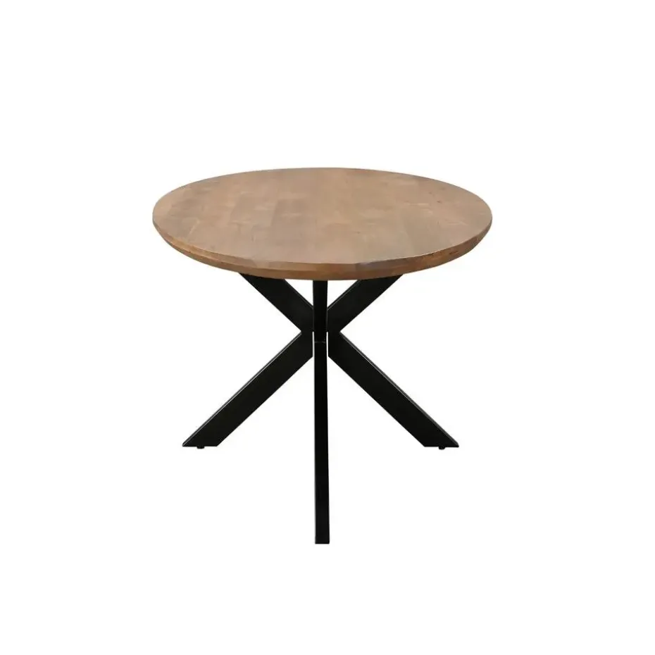 Eettafel Ovaal 180cm - Naturel Mangohout - Matrix-poot - Jesper
