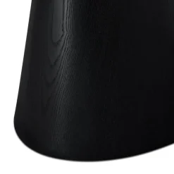 Eettafel Ovaal 160cm - Zwart Eikenhout - 4-6 Personen - Tango