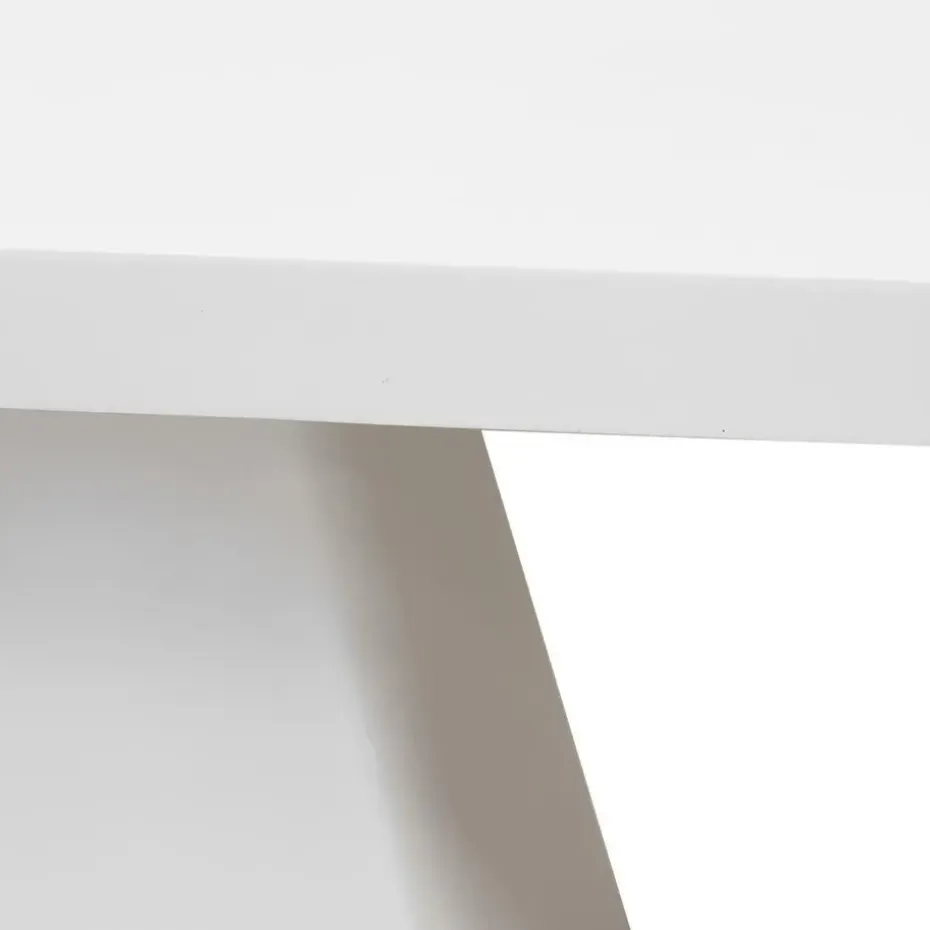 Eettafel Rechthoek 300cm - Wit Eco Composiet - Acryl Coating - Avia