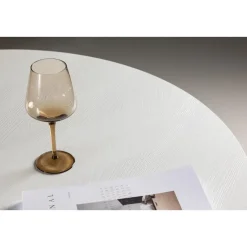 Eettafel Rond Wit 110cm - Fineer - Scandinavisch - Tafel Härön