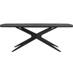 Eettafel Suzanne - zwart - 200x90 cm