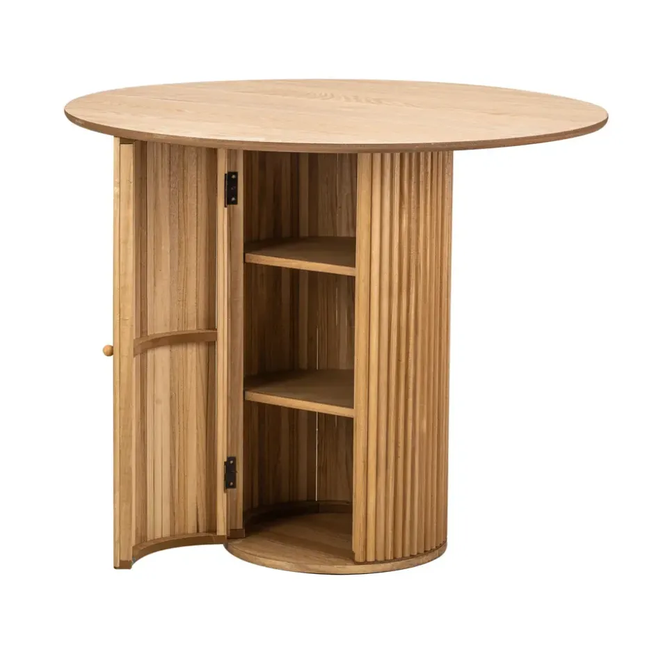 Eettafel voor 4 personen van massief grenen D90