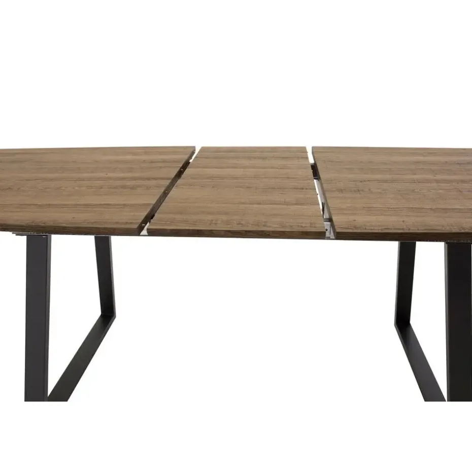 Eettafel Walnoot Hout Uitschuifbaar - 160x85x75cm - Inca