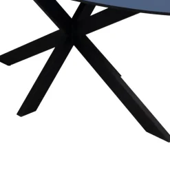 Eettafel Zwart Fenix Metaal - 200x90x76cm - Harper