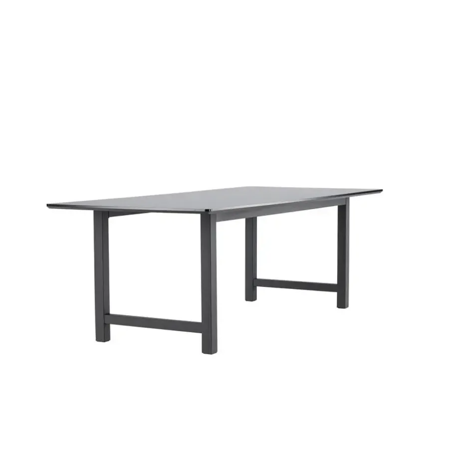 Eettafel Zwart Hout - 220x100x75cm - Count