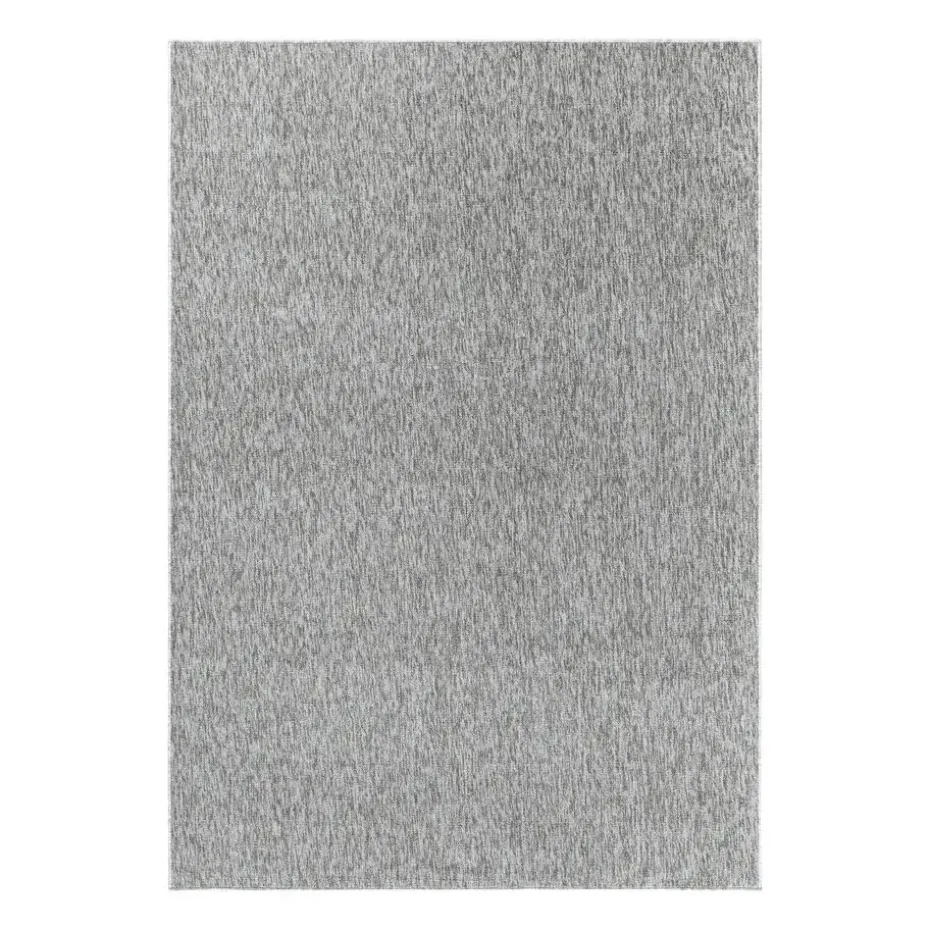 Effen Vloerkleed Laagpolig Lichtgrijs - 140x200 CM