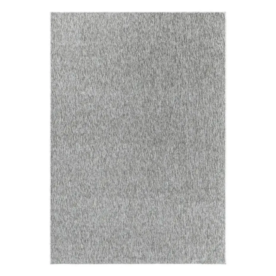 Effen Vloerkleed Laagpolig Lichtgrijs - 140x200 CM