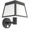 EGLO Altilia Solar Wandlamp - LED - 20 cm - Zwart/Wit