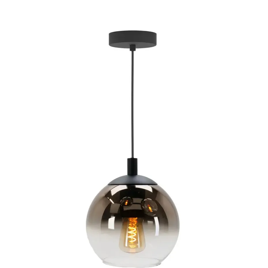 EGLO Ariscani 1 Hanglamp - E27 - Ø 20 cm - Koperglas - Zwart