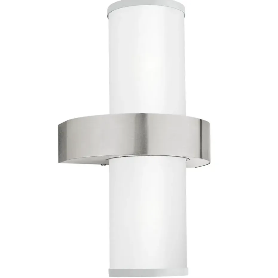 EGLO Beverly Wandlamp - E27 - 35 cm - Zilver/Wit