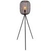 EGLO Derwen Vloerlamp - E27 - Metaal - Zwart