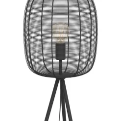 EGLO Derwen Vloerlamp - E27 - Metaal - Zwart