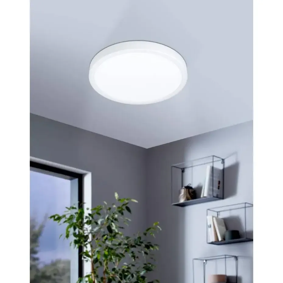 EGLO Fueva 5 Plafonnière - LED - 28.5 cm - Wit