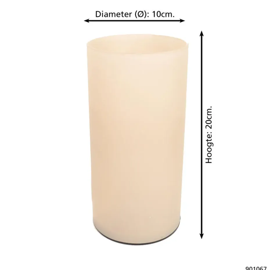 EGLO Geo Tafellamp - E14 - 20 cm - Zandkleur/Beige