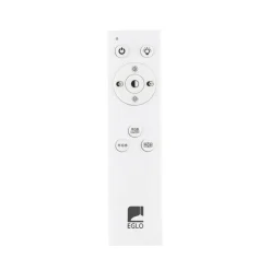 EGLO Palmaves 3 Plafonnière - LED - 55 cm - Zilvergrijs