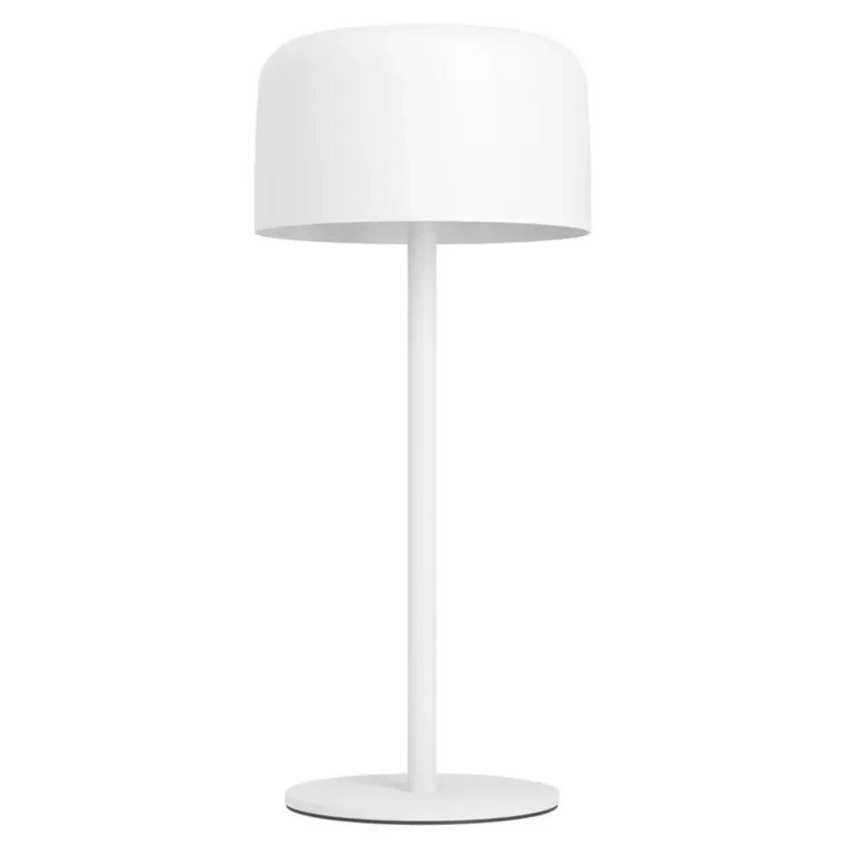 EGLO Roccanova Tafellamp - Solar - 30 cm - Wit - Oplaadbaar