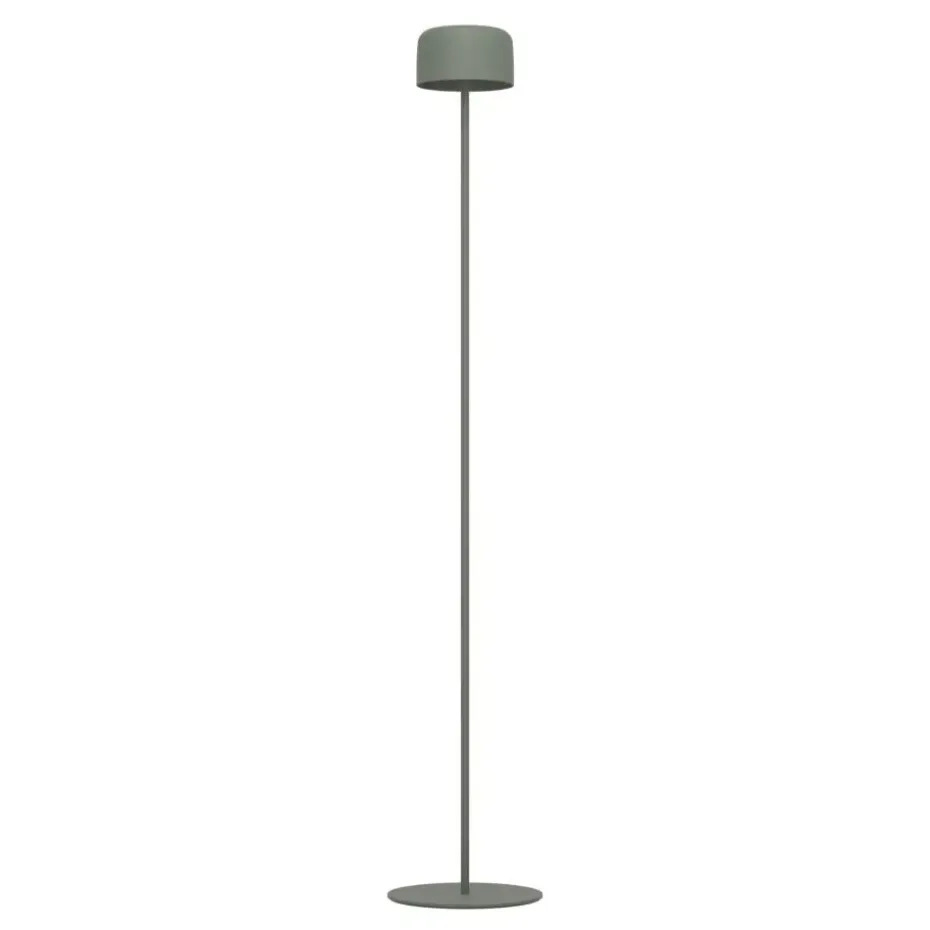 EGLO Roccanova-L Vloerlamp - Solar - 120 cm - Groen - Oplaadbaar