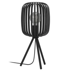 EGLO Romazzina Tafellamp - E27 - Ø 20 cm - Zwart
