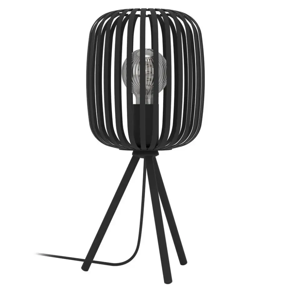 EGLO Romazzina Tafellamp - E27 - Ø 20 cm - Zwart