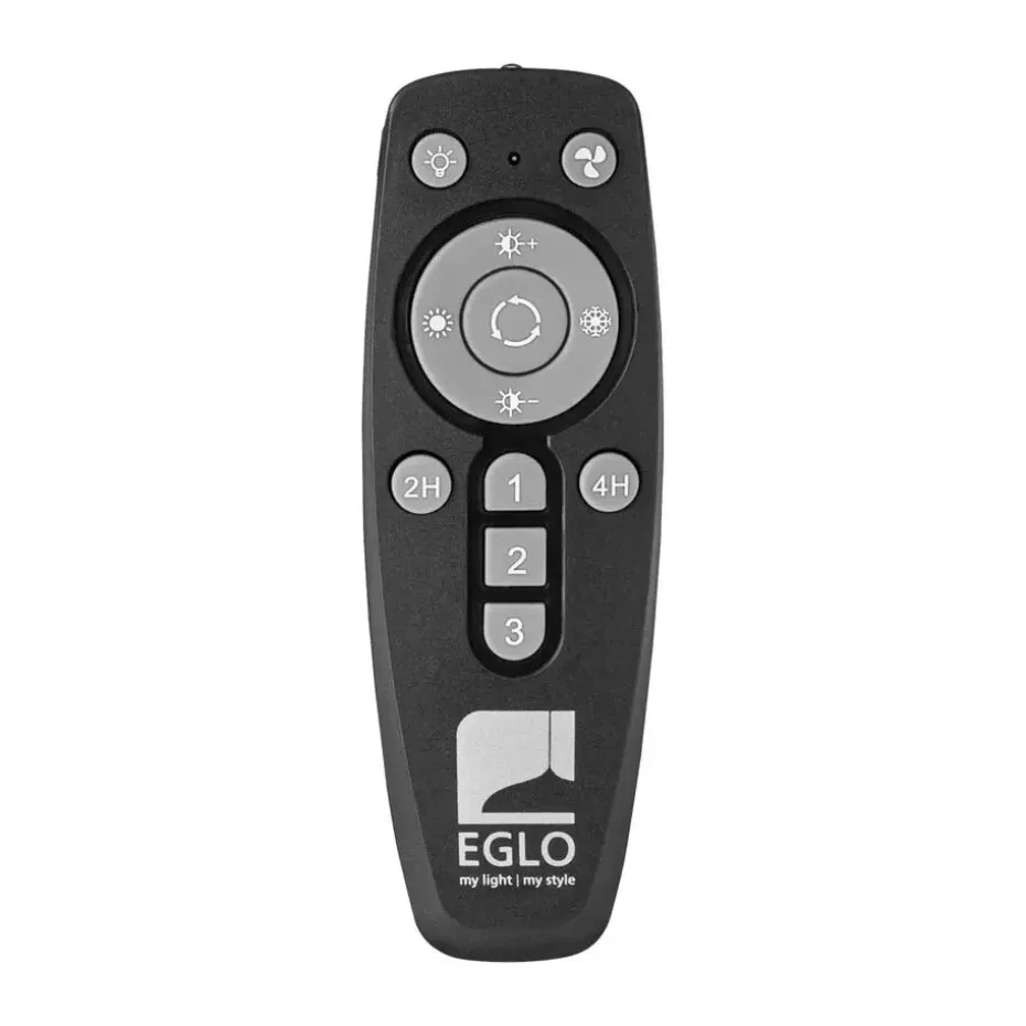 EGLO Sangineto Plafondventilator - LED - Ø 45,5 cm - Wit, Zwart