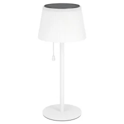 EGLO Scordiano Tafellamp - Solar - 38 cm - Wit - Oplaadbaar