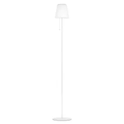EGLO Scordiano-L Vloerlamp - Solar - 120 cm - Wit - Oplaadbaar