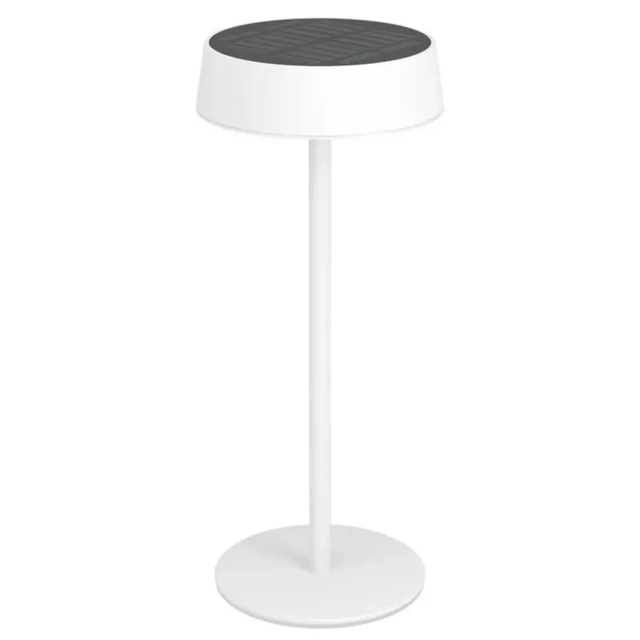 EGLO Simeri Tafellamp Buiten - Solar - 31 cm - Wit - Oplaadbaar