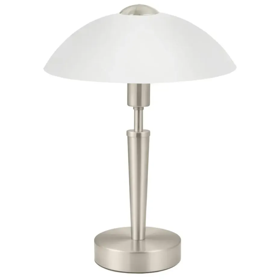 EGLO Solo 1 Tafellamp - E14 - 35 cm - Grijs/Wit