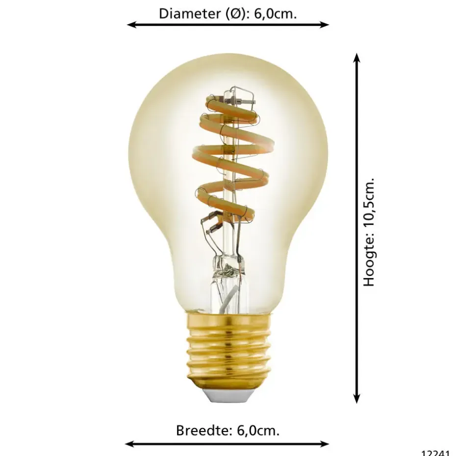 EGLO starter-z Starterspakket - 2x E27 Spiral LED lampen - Afstandsbediening