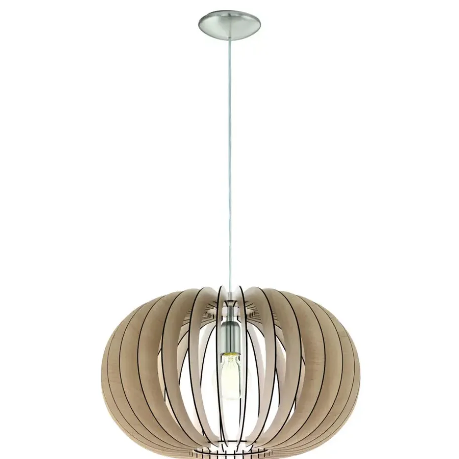 EGLO Stellato Hanglamp - E27 - Ø 50 cm - Nikkelmat